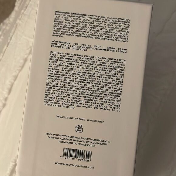 MAËLYS RE-VAMP Body Serum - Hyaluronic Acid Body Serum | NWT - Picture 6 of 7